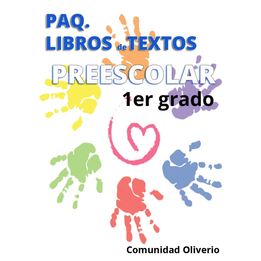 Paq libros Preescolar UNO Paq libros Preescolar UNO