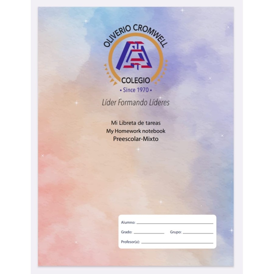 cuaderno de tareas Preescolar TRES